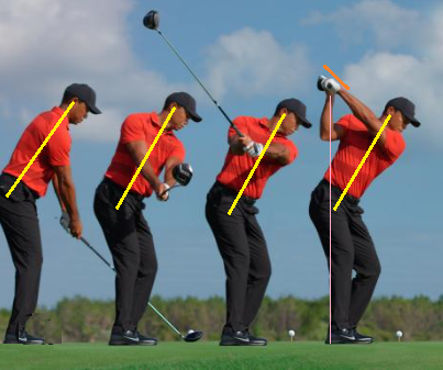 골프 척추각도 설명