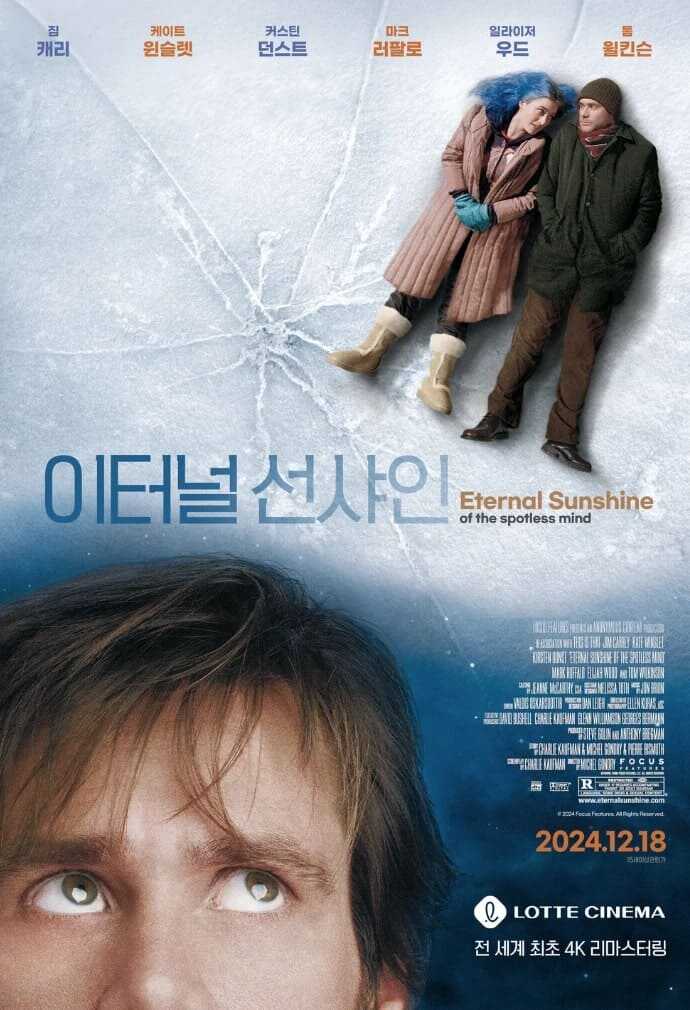 웨이브 추천 영화 이터널 선샤인 (Eternal Sunshine of the Spotless Mind, 2004) 포스터