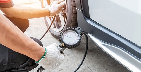 타이어 공기압 체크 방법