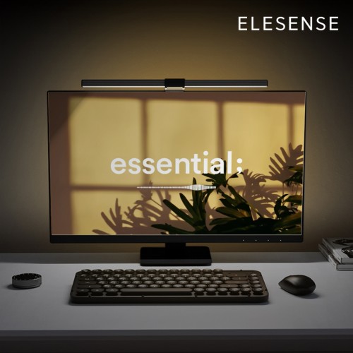 엘레센스 2in1 모니터 조명 라이트바 무선리모컨 LED 스탠드 램프 후면 조명 E1133 CHOETECH
