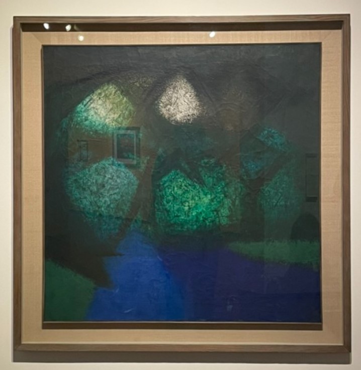 유영국-연(蓮) (1966, 캔버스에 유채)