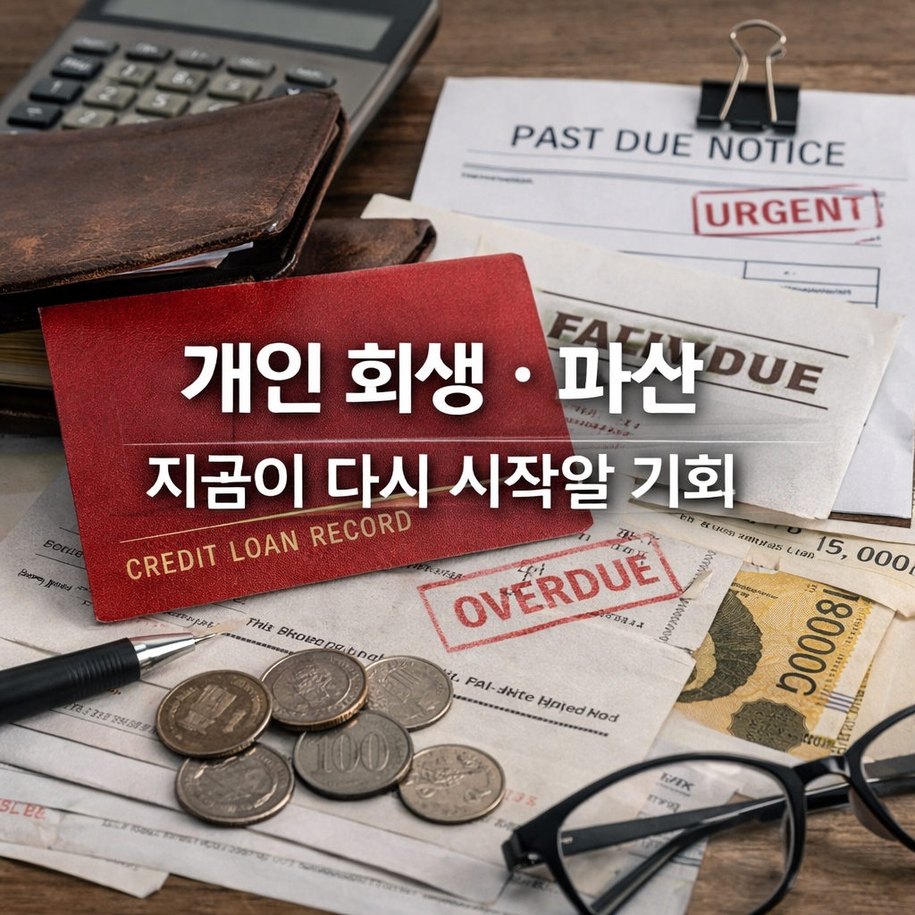 직장인 마이너스 통장이 늘어날 때, 개인 회생 파산으로 숨 돌리는 방법
