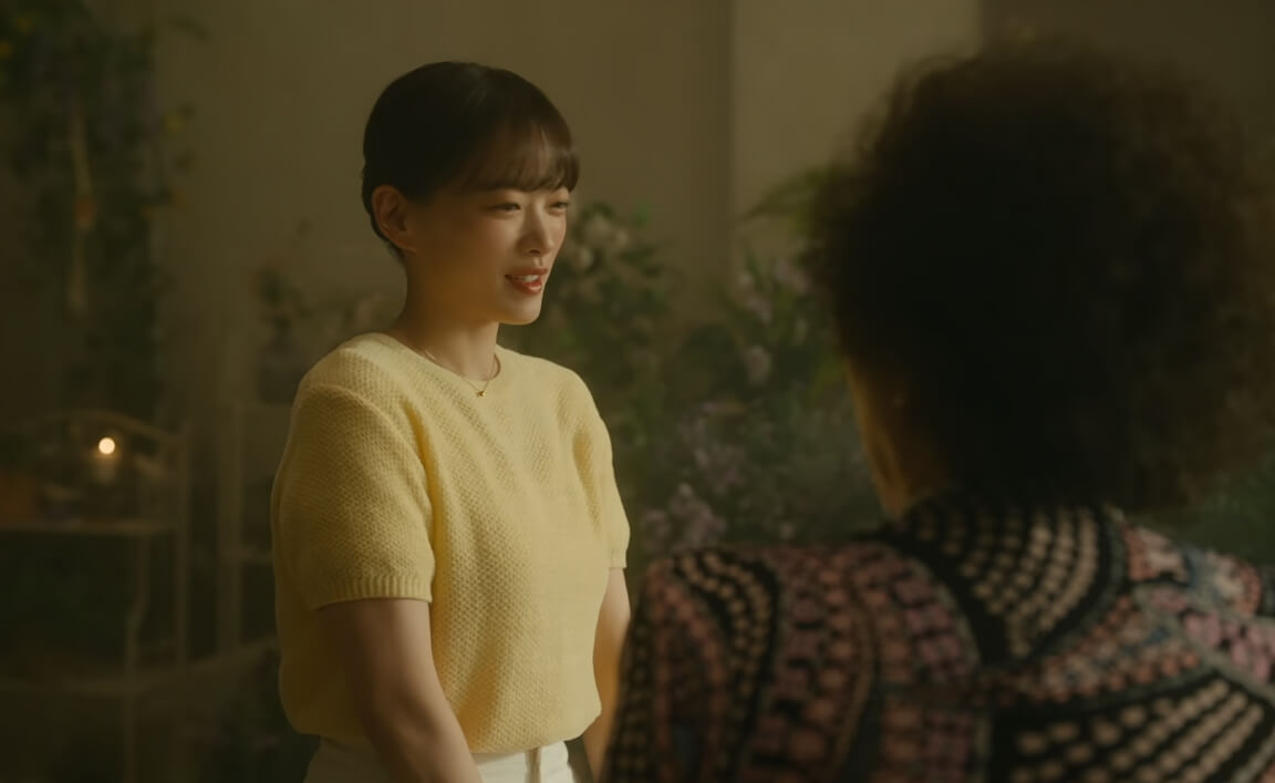 도다해와 복만흠이 얘기를 나누는 모습