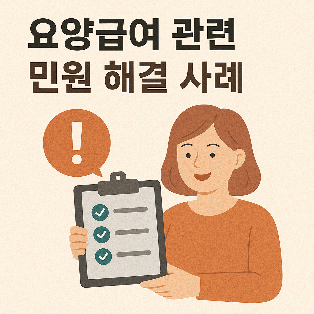 요양급여 관련 민원 해결 사례 실제 상황별 완벽 대응 가이드
