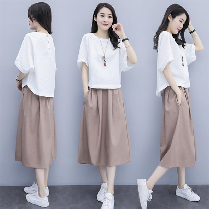 헬리꽁땡 린넨치마투피스4종