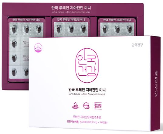 안국건강 루테인 지아잔틴 미니