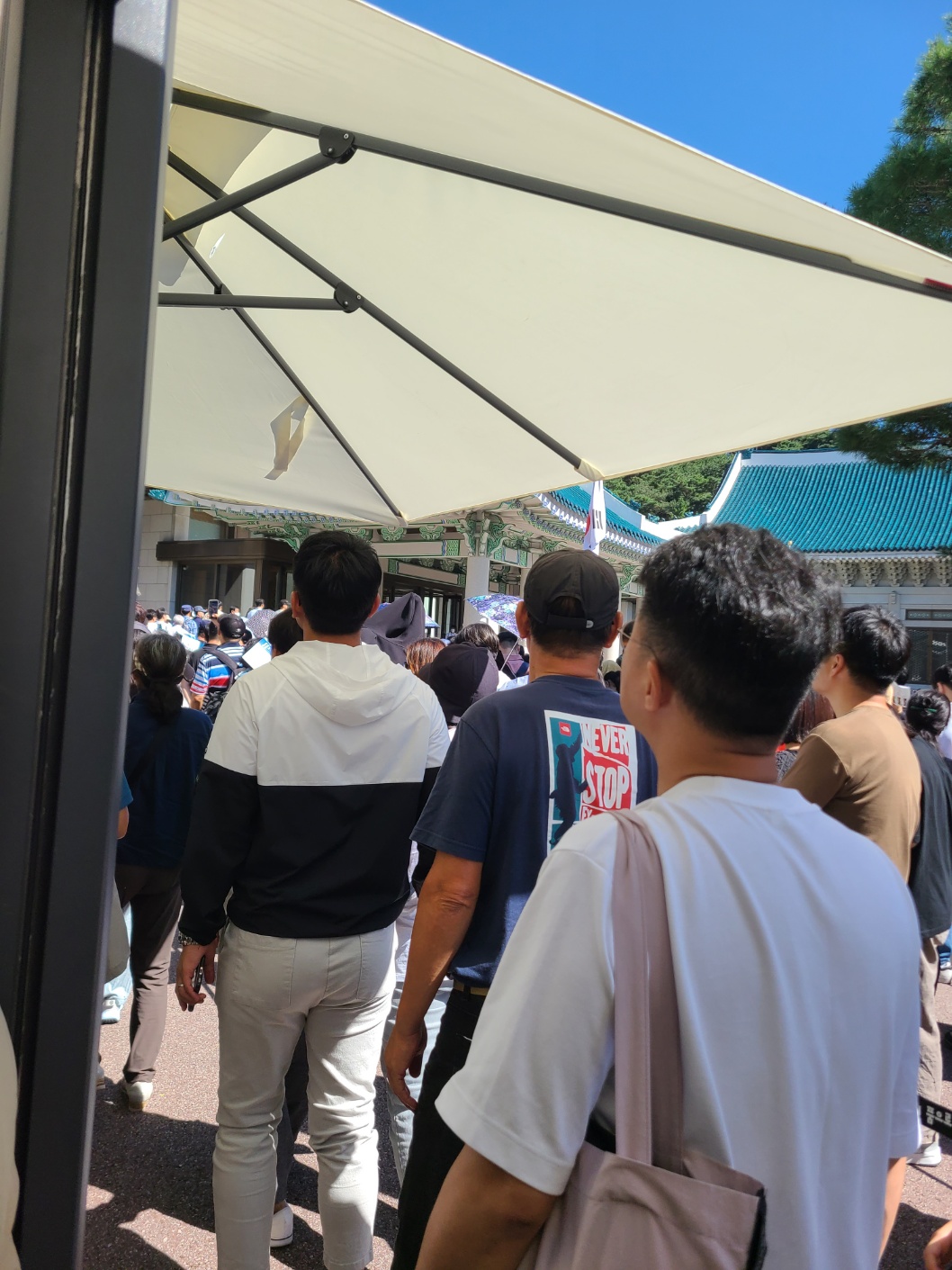 청와대 관람 하기