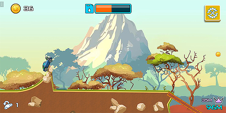 게임 진행 화면