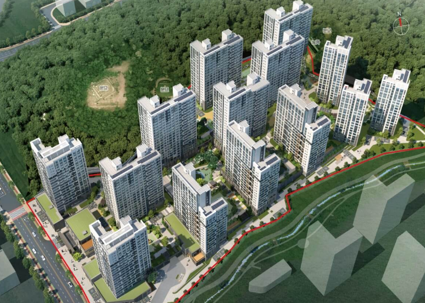 성남판교대장A-10블록 조감도