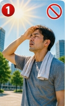 폭염 때 하면 안 되는 행동 10가지｜열사병을 부르는 위험한 습관