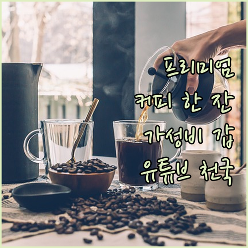 유튜브 프리미엄, 한 달 커피값으로 