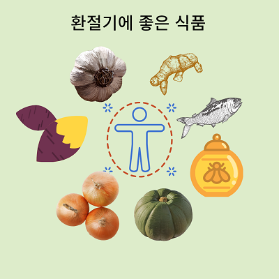 환절기에 좋은 식풒ㅁ