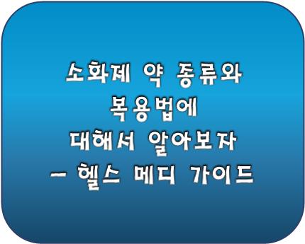 소화제 약 로고
