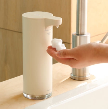 자취, 1인가구, 신혼 집들이 선물로 좋은 미니 가전 추천 무아스 퓨어앤클린 소프트버블 메탈 자동 손세정기