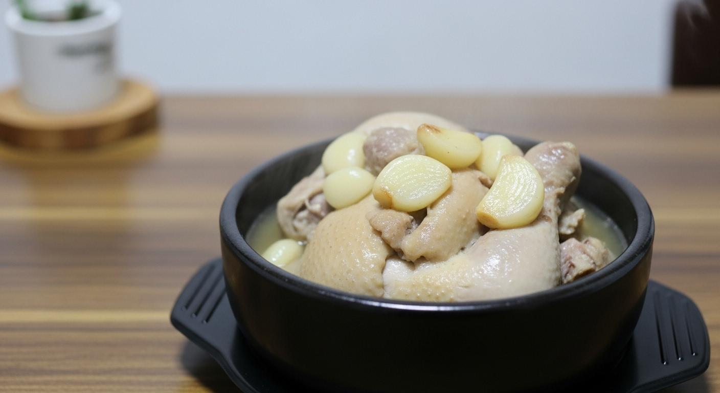 복날 초복 ] 초간단 마늘삼계탕