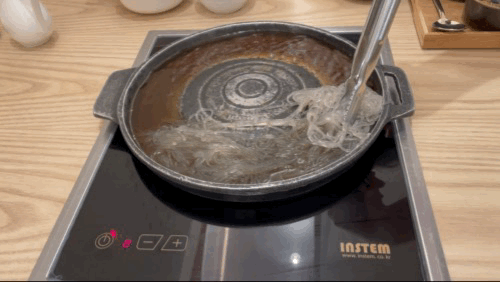 동탄 맛집 한일관 동탄점 - 세트1 당면 세팅 영상