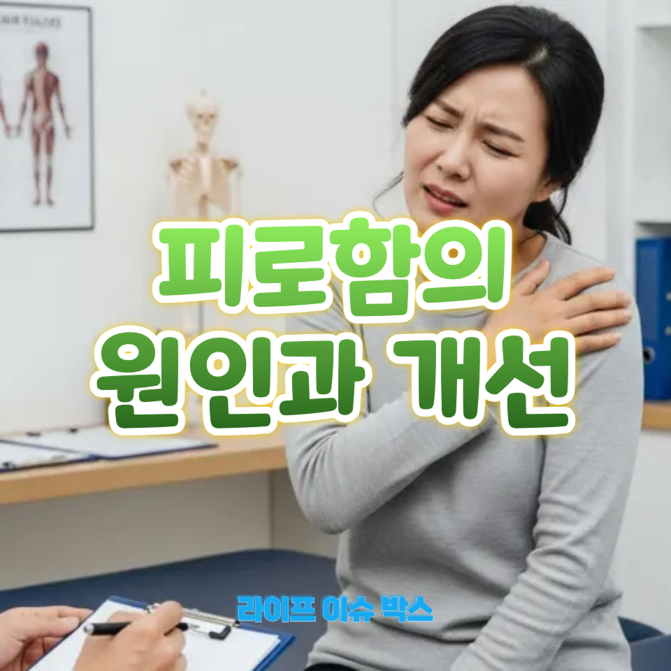 피로함의 원인과 개선