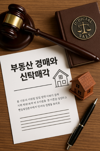 부동산 경매와 신탁매각의 차이점