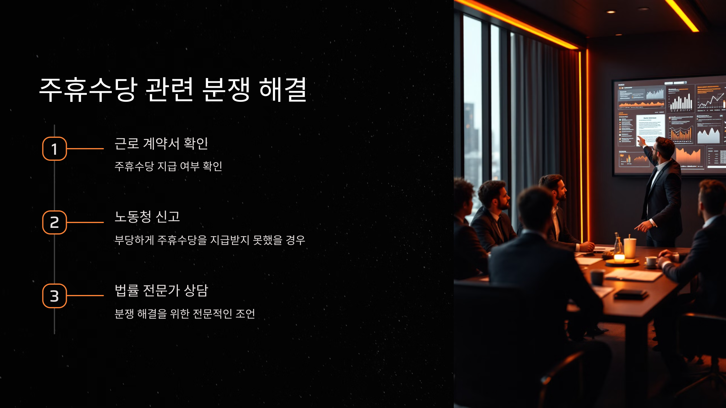 주휴수당과 관련한 분쟁 해결