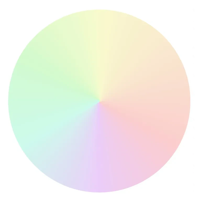 파스텔톤 색상표