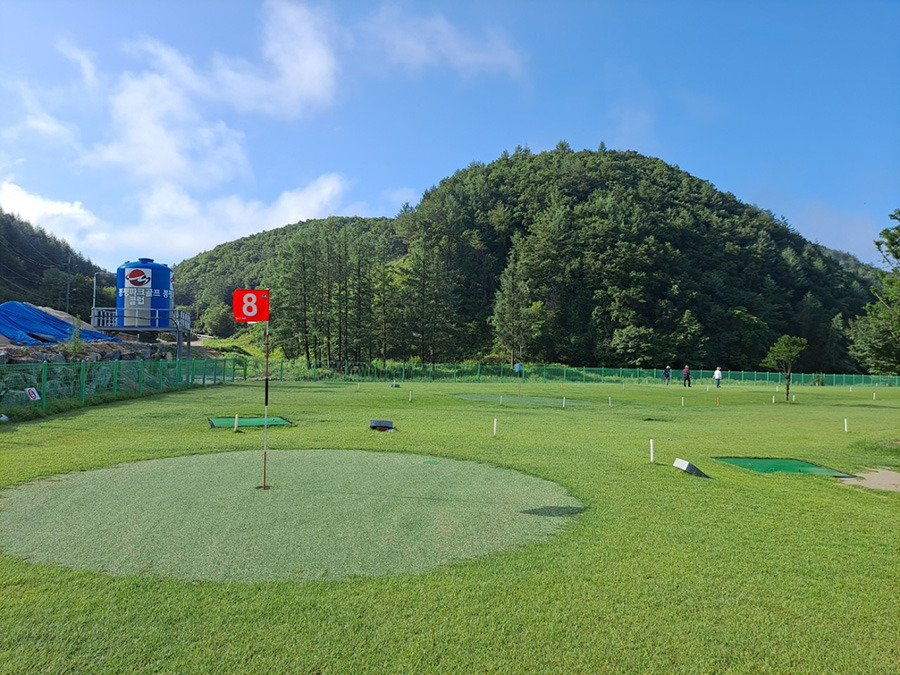 평창 봉평파크골프장. 강원도 평창군 봉평면 덕거리 369-2