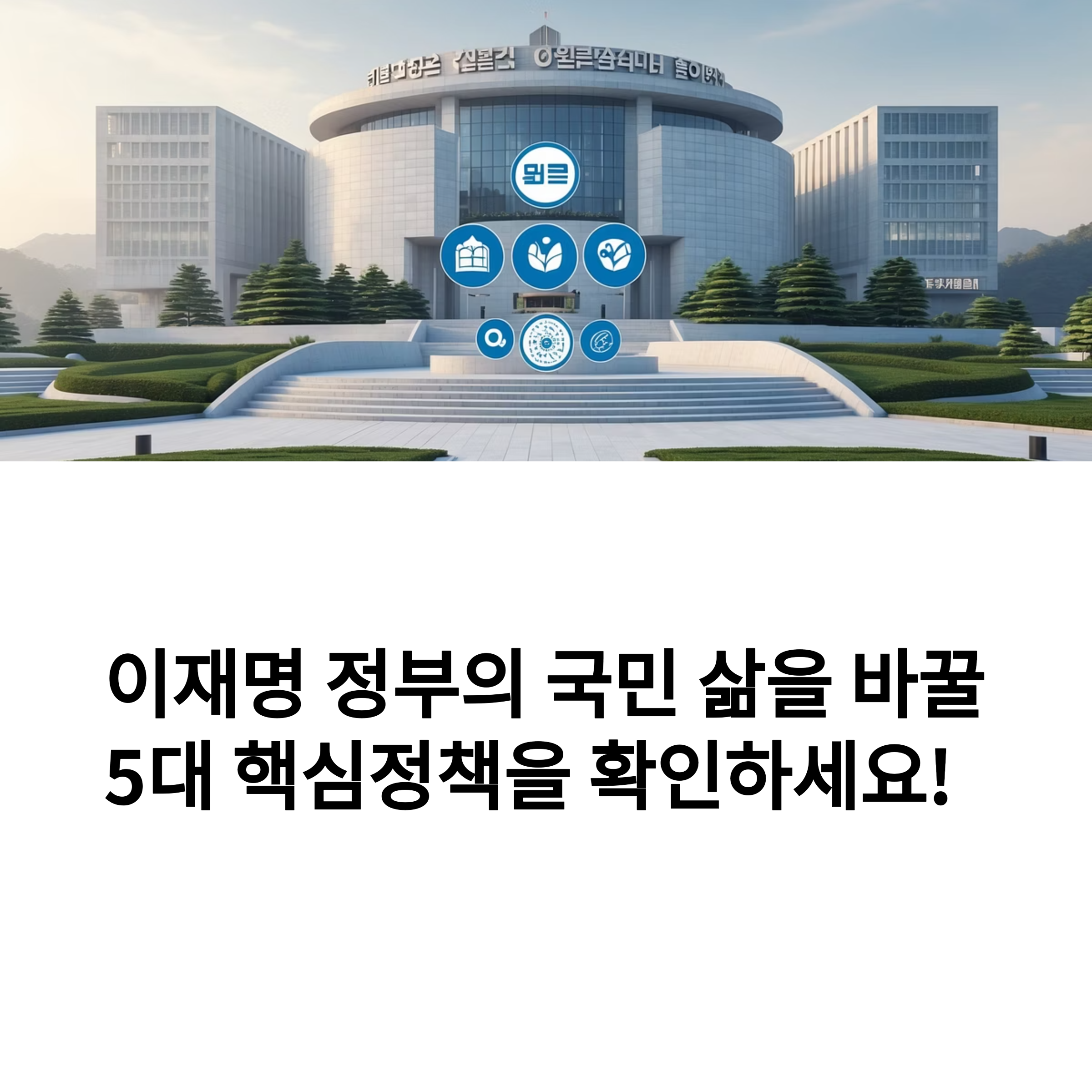 이재명 정부 출범 후 주목해야 할 5대 정책과 우리 사회의 미래