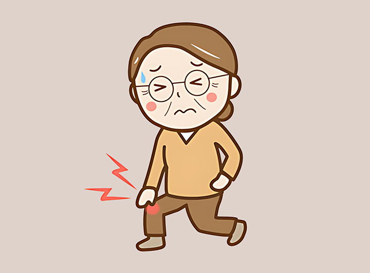 관절염이-있는-노부인