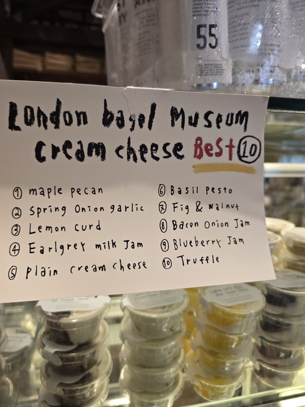 크림치즈종류도 10가지가 되요