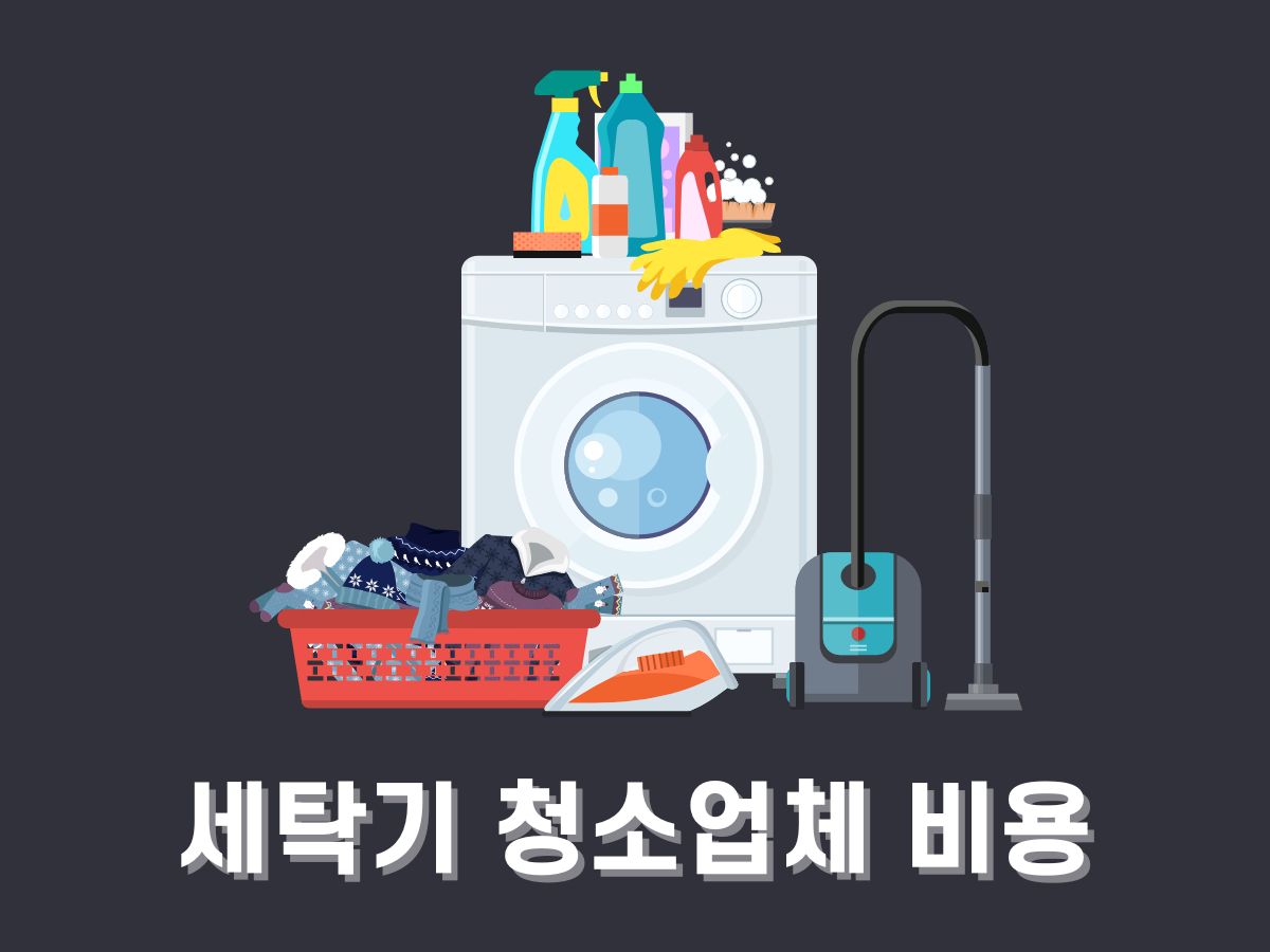 세탁기 청소업체 고르는 법, 평균 비용까지 (일반, 드럼, 빌트인)