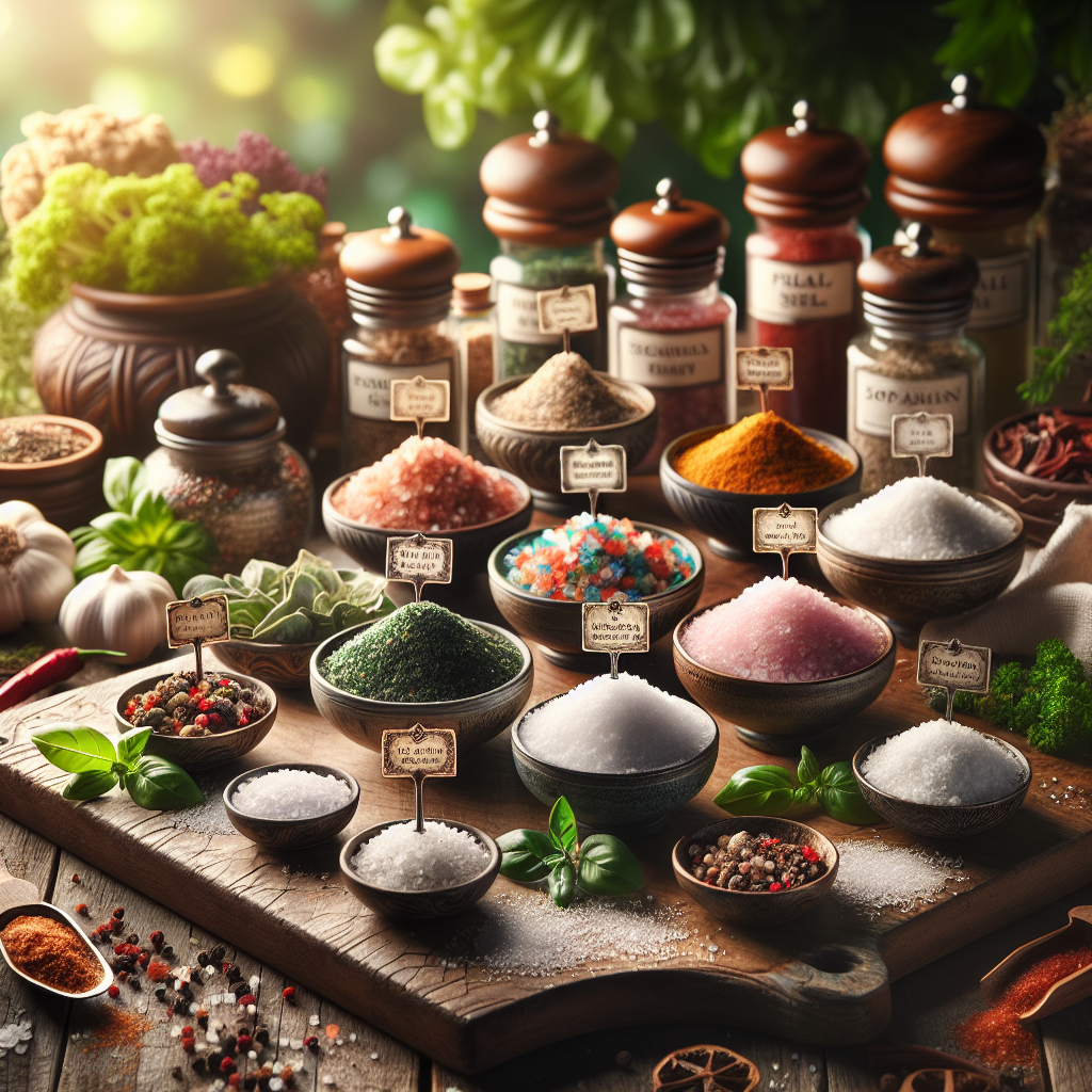 소금 대체 식품 5가지: 맛은 그대로, 건강은 두 배로!