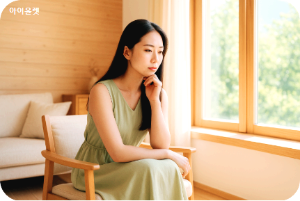 타인의 부탁 앞에서 깊이 고민하는 순간