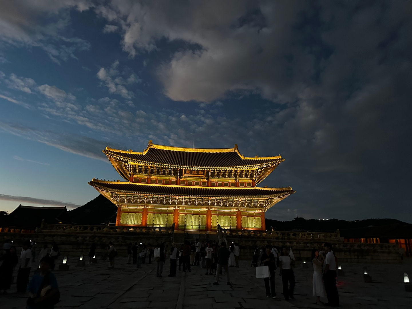 2025년 경복궁 야간 관람