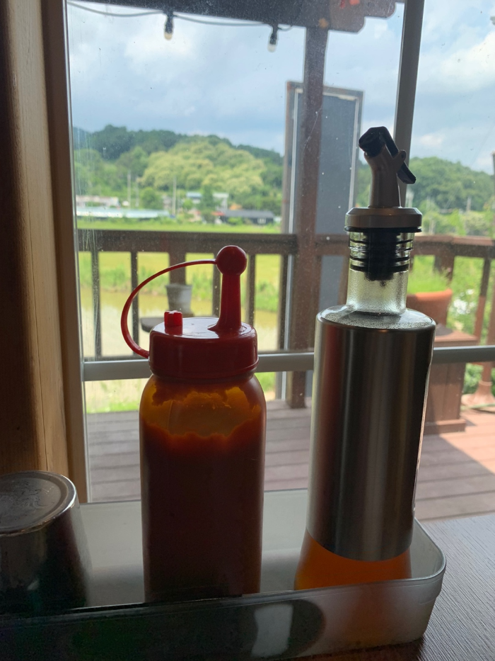 양평 하늘촌보리밥 고추장, 들기름