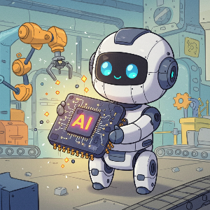 로봇과 AI 칩의 융합