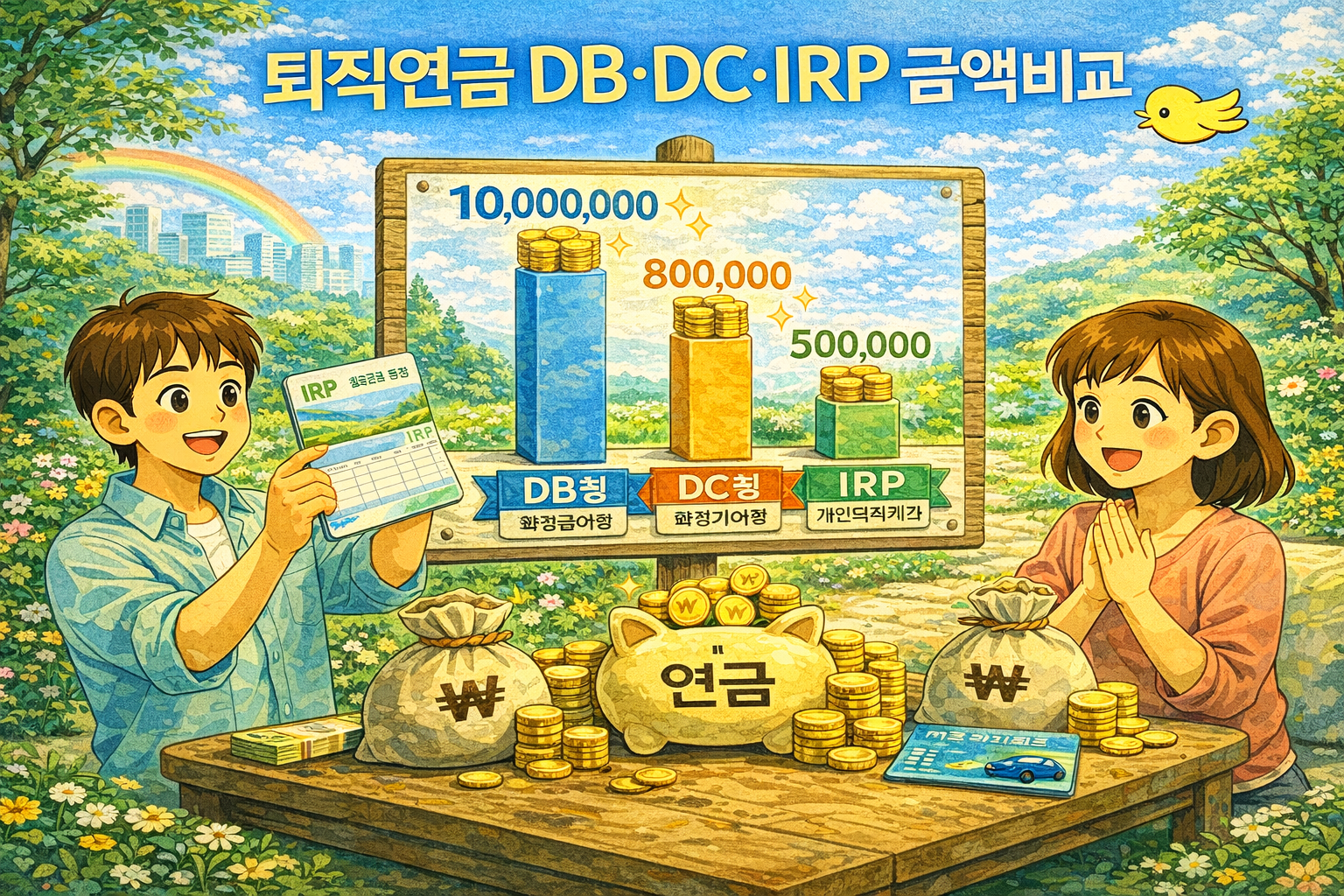 퇴직연금 관련 사진첨부