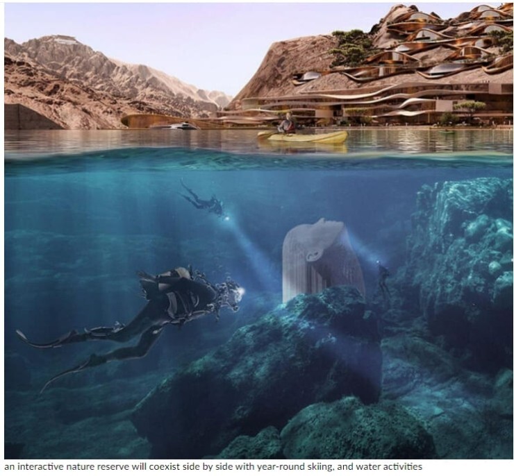 미지의 세계 사우디 네옴 메가시티, 2029년 동계 아시안 게임 개최지 선정 VIDEO:Saudi Arabia To Host 2029 Asian Winter Games In NEOM's Trojena