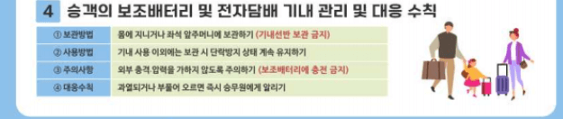 보조배터리 규정 전자담배