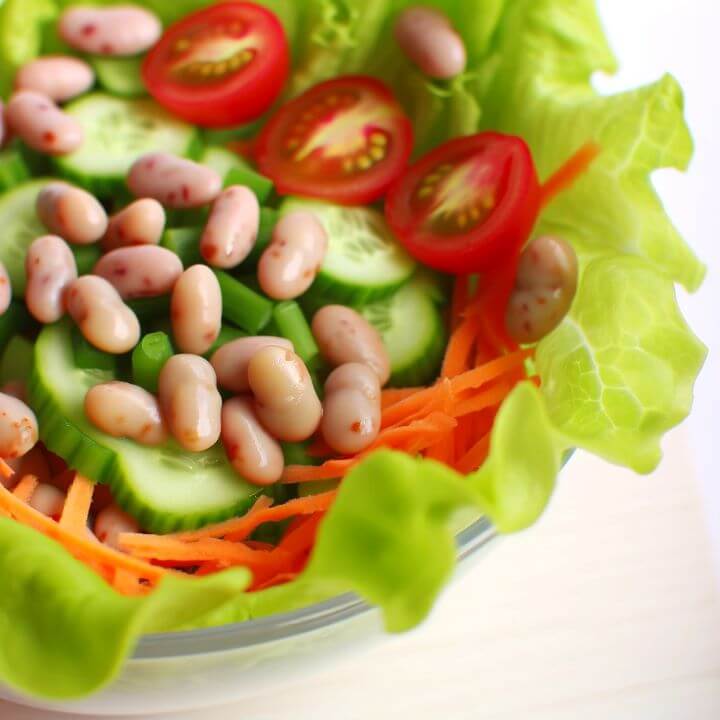 자숙대두 효능 및 요리법 추천! - 3. 자숙대두를 활용한 요리 추천 - 3.1 자숙대두 샐러드 자숙대두