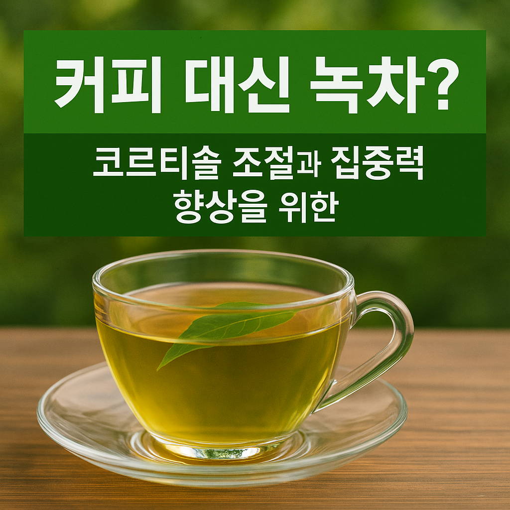 커피대신녹차?