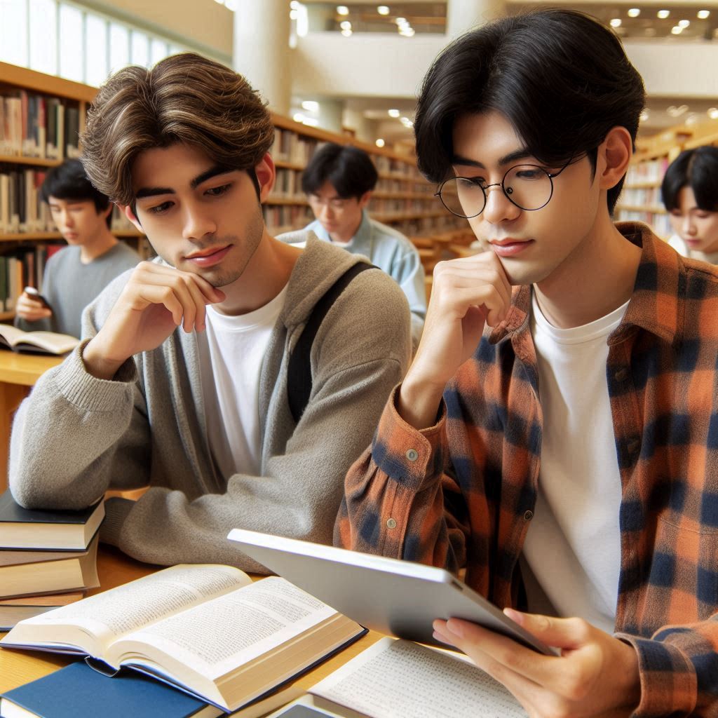 어학연수, 비자신청 준비하는 학생