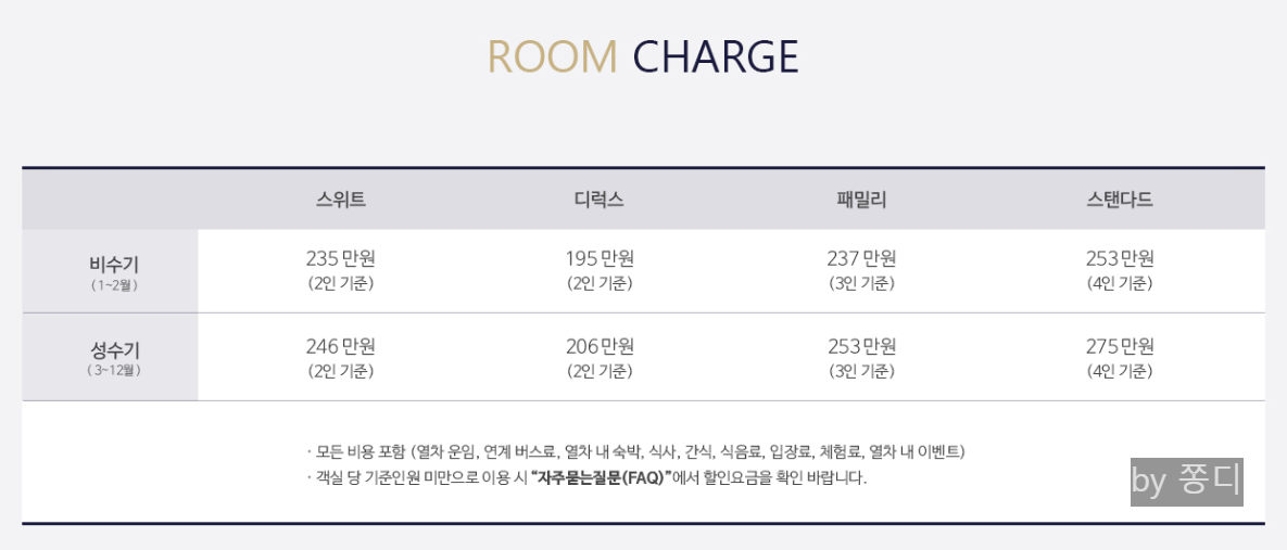 동부권 가격안내