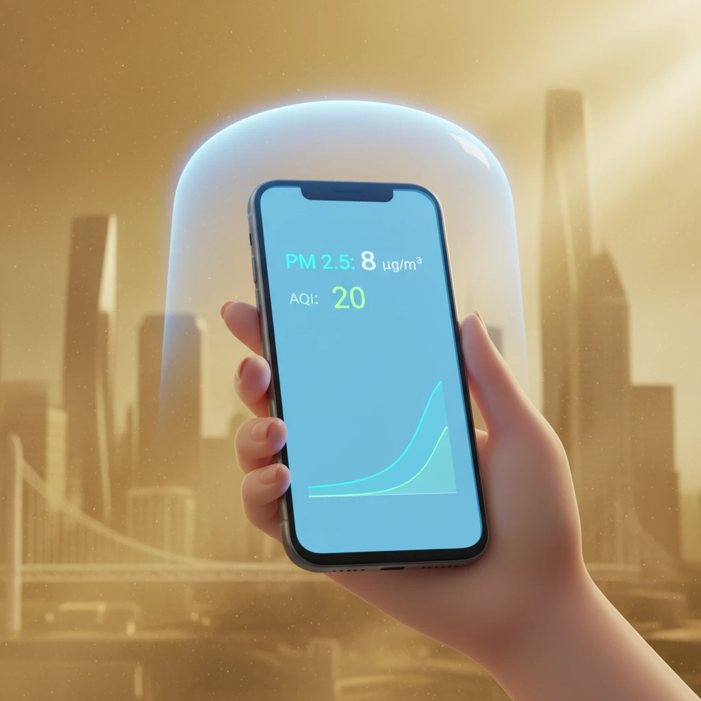 오늘 우리 동네 황사 수치 확인법과 ..