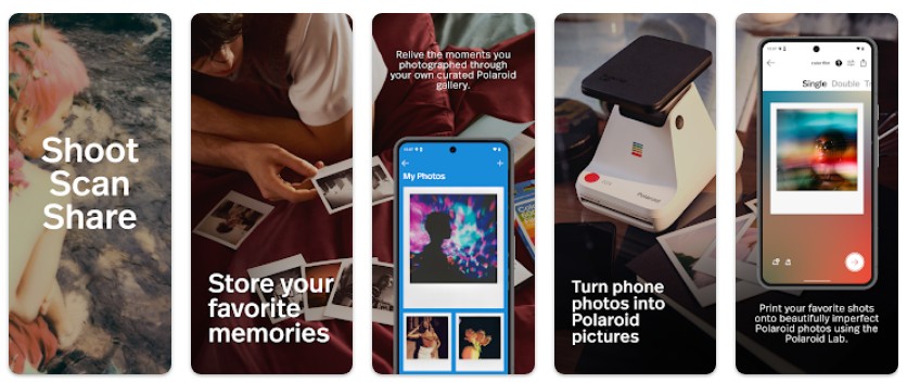 Polaroid앱 기능