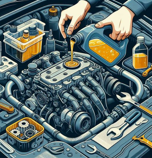 아반떼ad 엔진오일 교환 주기 및 추천 엔진오일 (엔진오일 가격)