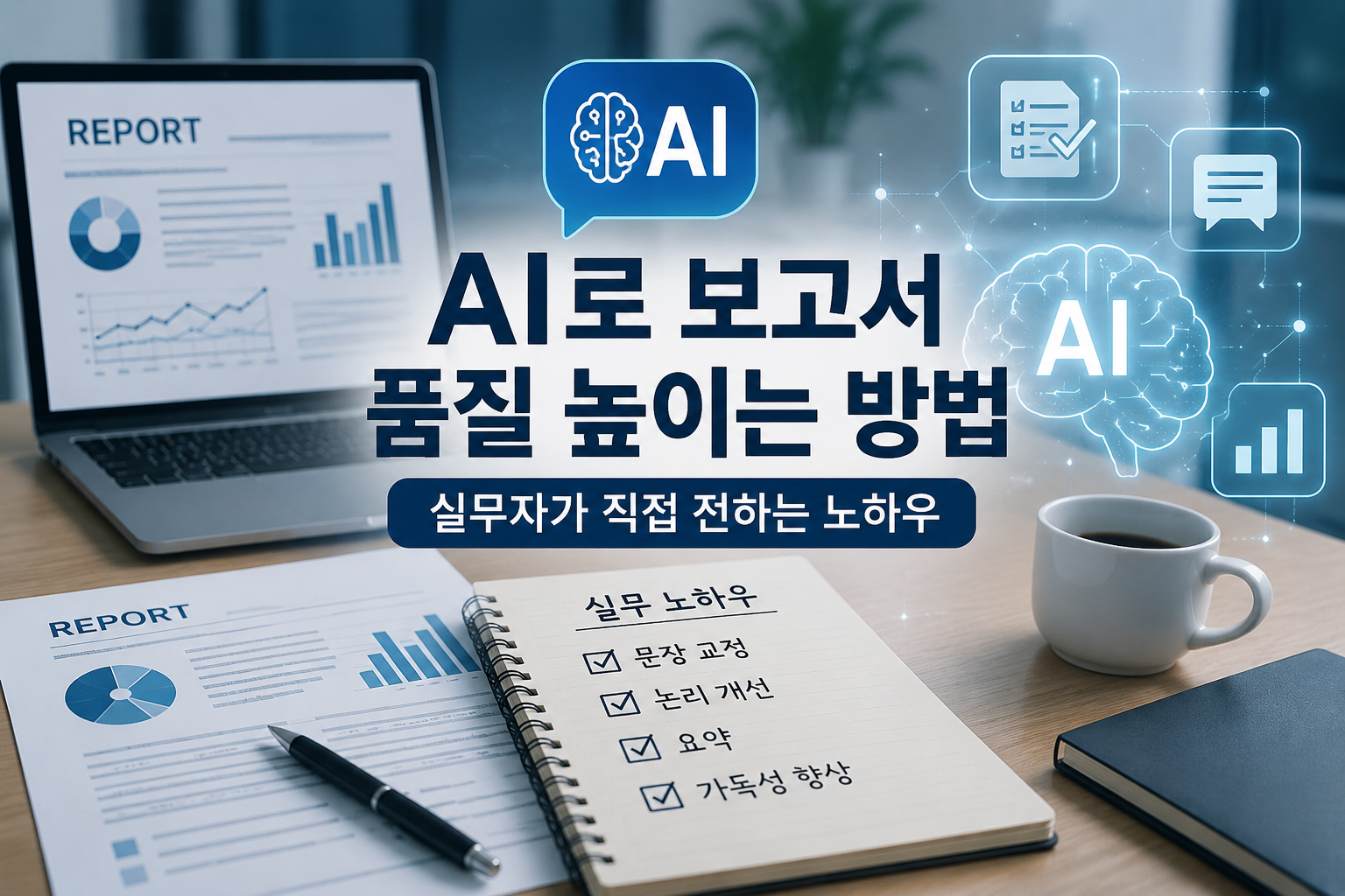 AI로 보고서 품질 높이는 방법 ❘ 실무자가 직접 전하는 노하우