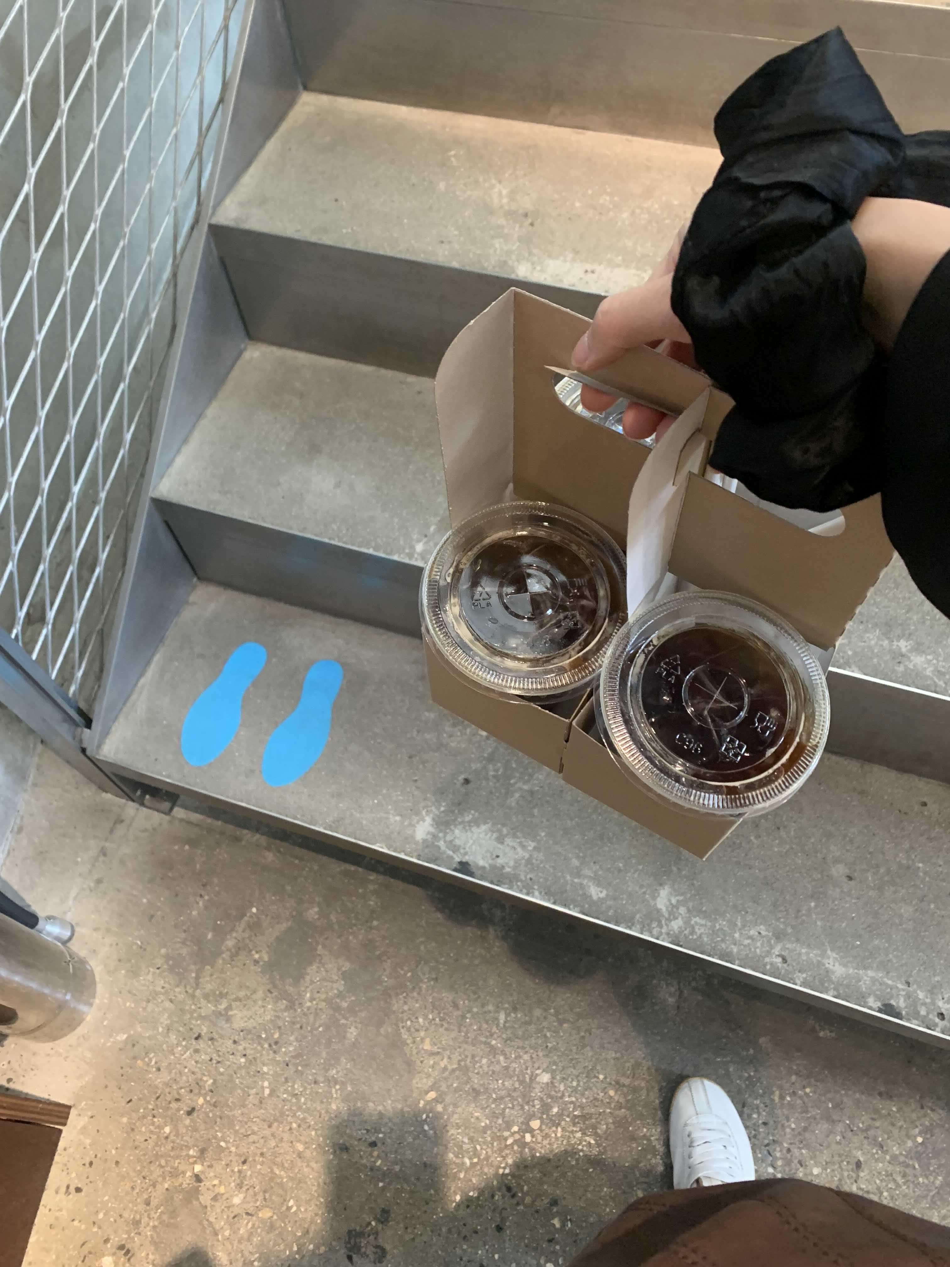 블루보틀 커피 테이크아웃