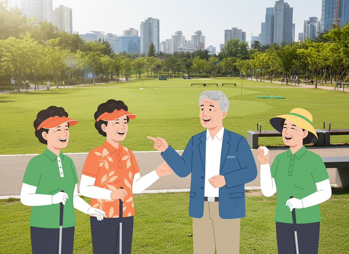 잠실 파크골프장 예약 일정 주차