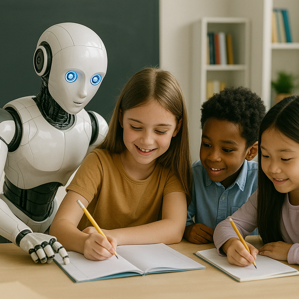 AI와 함께 공부하는 아이들