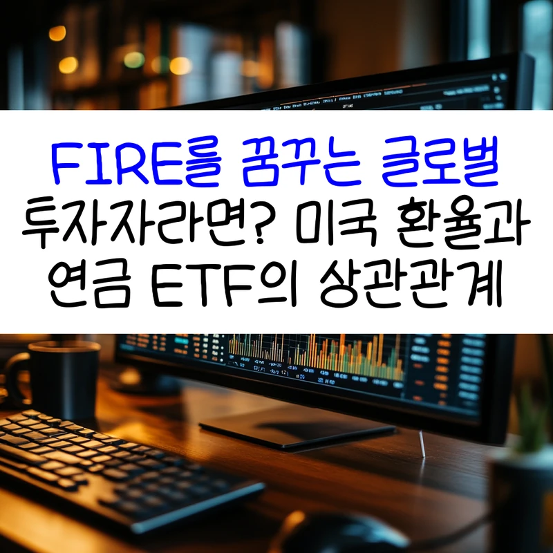 미국 환율 변동에 따라 퇴직연금 ETF의 수익률이 어떻게 변동하는지 분석하며 장기 투자 전략을 세우는 상황을 보여줍니다. 장기 자산관리와 환헤지, 연금 포트폴리오 다각화의 중요성을 느낄 수 있습니다.