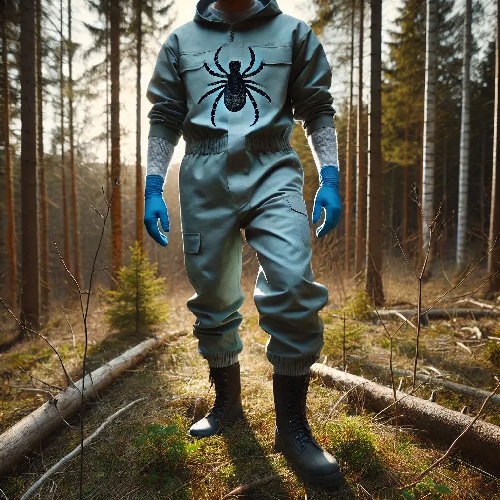 진드기 방지 복장 착용